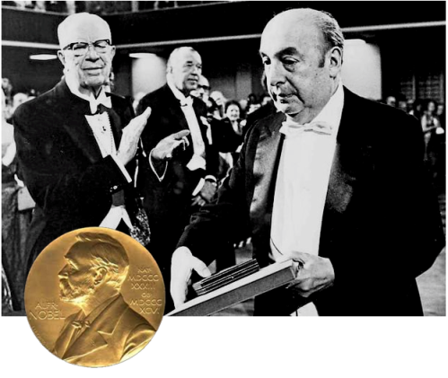 Indicado em 1963, Neruda receberia o Prêmio Nobel de Literatura 13 anos depois